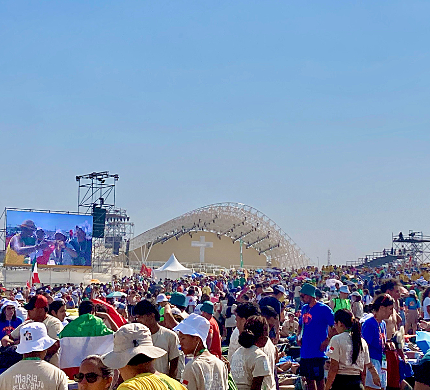 The World Youth Day event drew 1.5 million pilgrims