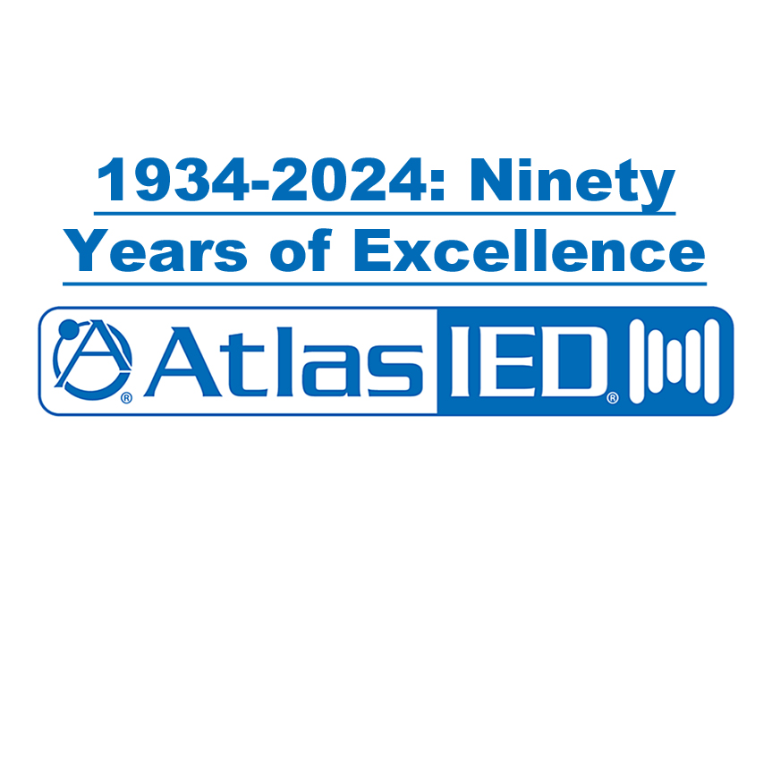 AtlasIED Celebrates 90 Years of Excellence