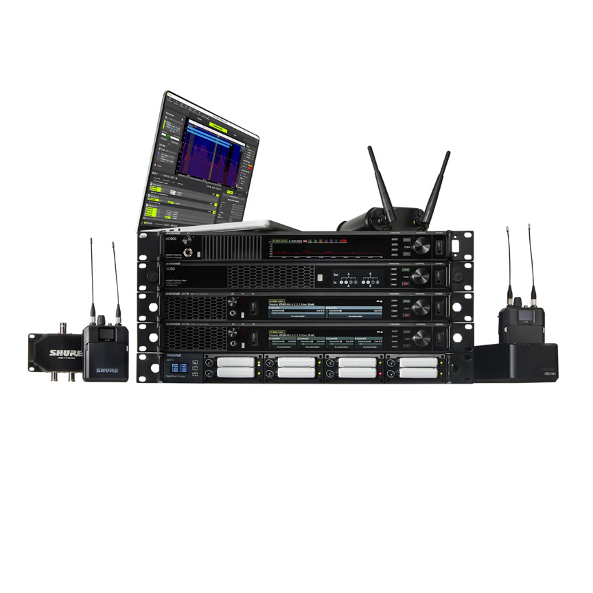 Shure’s WMAS-based Axient Digital PSM Digital Wireless IEM System