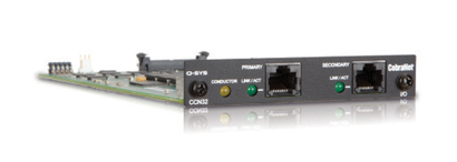 Q-Sys CCN32 CobraNet Audio I/O Card