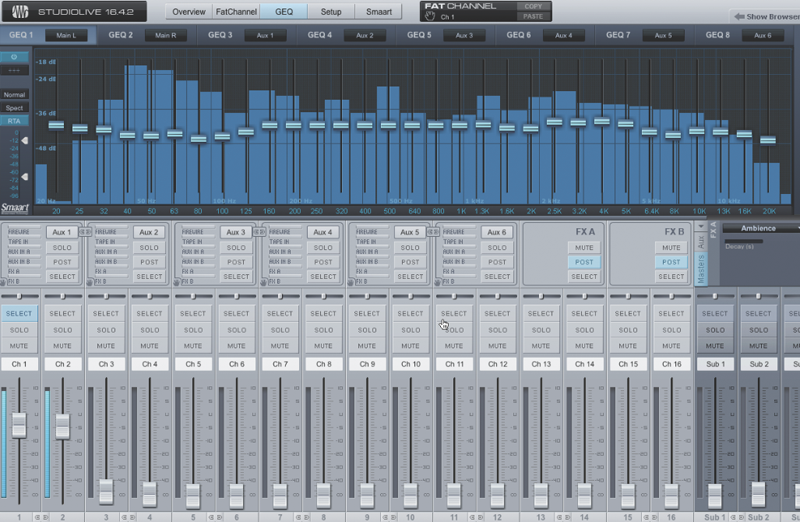 PreSonus Universal Control 1.6 for StudioLive