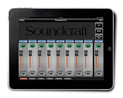 Harman Updates Soundcraft iPad App