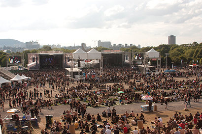 Solotech used Meyer Sound's new LEO line array in a dual stage setup for two large festivals (Osheaga and Heavy MTL) scheduled almost back to back near downtown Montreal