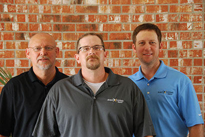 From left, Jimmy Benoit, Greg Stevens and Jared Savant