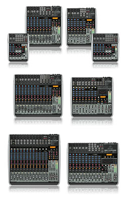 Behringer Xenyx QX Series mixers