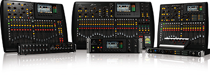 Behringer Expands X32 Line with Four Digital Mixers