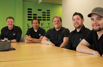 Lift Distribution (L-R) Dave Christenson, Steve Palermo, David Ellis, Justin Friesen, Jesse Mittleider