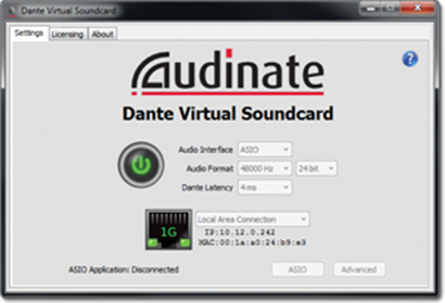 Audinate Dante Virtual Soundcard V3.2.0 Just Released with WDM Support