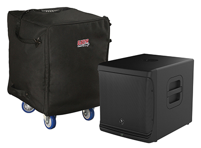 Gator Cases Rolling Sub Bag for Mackie DLM12S, Other Subwoofers