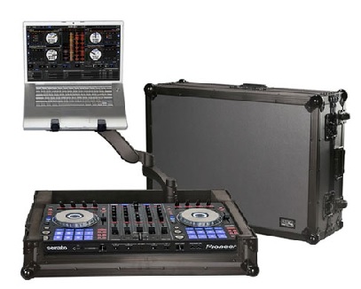 ATA Wood Flight Case for Pioneer DDJ-SX; includes G-ARM-360