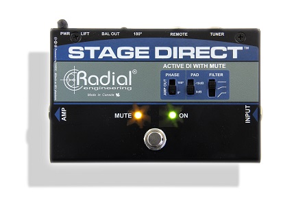 StageDirect Muting Direct Box