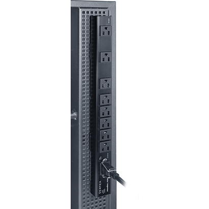 Panamax/Furman Vertex VT-EXT Eight-Outlet Vertical Power Strip for AV Racks