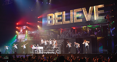 Justin Bieber tour photo by Steve Jennings