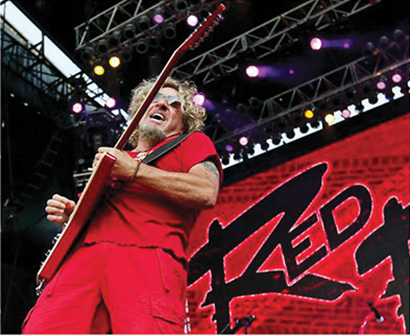 Sammy Hagar photo at Oklahoma Twister Relief Concert by Nate Billings, The Oklahoman, copyright 2013