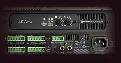 LUCIA Amplifiers from Lab.gruppen