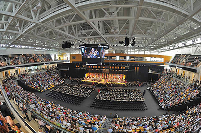 The 5,200-seat arena was equipped with gear from ISP Technologies