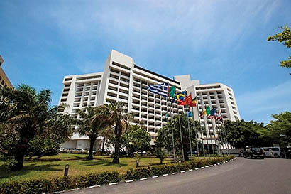 The Eko Hotel in Lagos, Nigeria