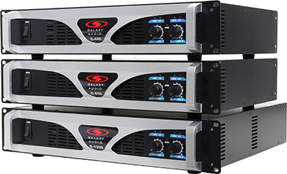 Galaxy Audio G-Series Amplifiers