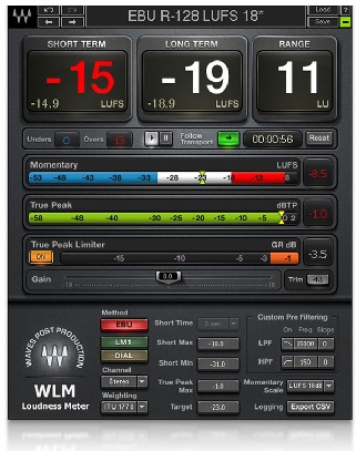 Waves Loudness Meter Plus