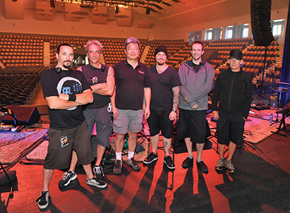 The crew, from left: JD Brumback, Ettore “ET” Dedivitiis, Satoshi “Son” Nishimura, Adam O’Toole, Matt Kornick, Brendon McNichol. Photo by Steve Jennings