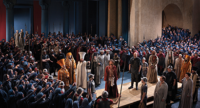 Your needs may not be as elaborate as the famed, once-a-decade Oberammergau Passion Play 2010 — with its 2,000-character cast, but you might still need a larger sound system for your special seasonal services and programs than for your regular weekly services. Photo by Brigitte Maria Mayer.