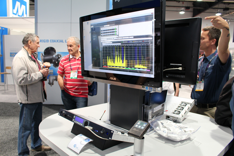 The Lectrosonics Digital Secure Wireless system was introduced at NAB 2014