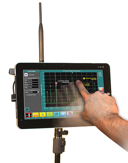 Kaltman Creations RF-Vue RF Analyzer To Be Bundled with Dell Touch Tablet and Intermod Software