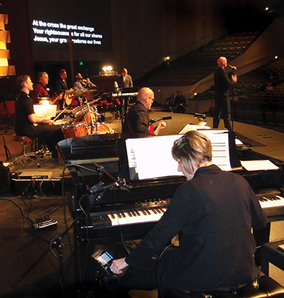 A MyMix personal mix system proved to be the solution for Grace Church in Eden Prairie, MN, where the musicians have fingertip control of their individualized IEM or wedge mixes.