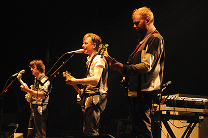 Franz Ferdinand 2014 tour photo by Evan MacKenzie