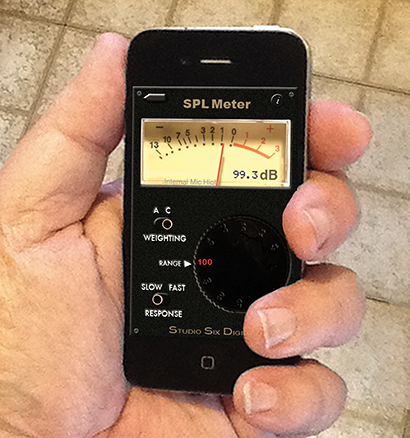 A simple SPL meter app (such as this iPhone version from Studio Six Digital) making a C-weighted measurement of 100 dB pink noise can reveal a lot about any system.