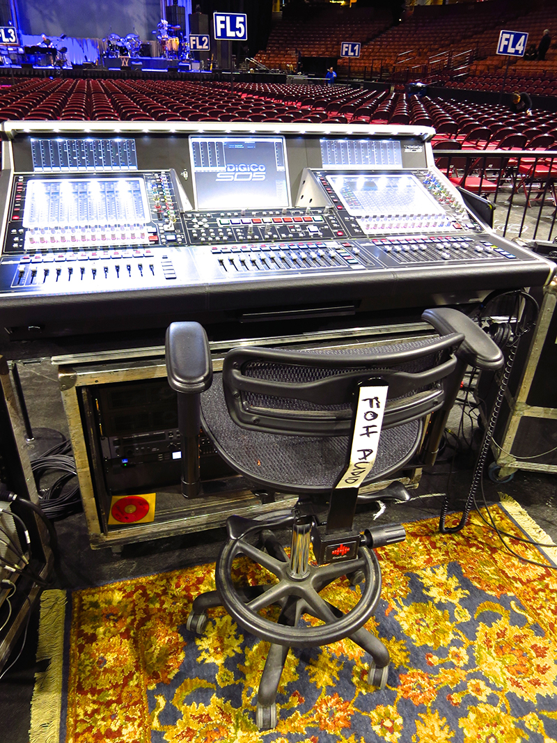 The Stealth Chair at the FOH position