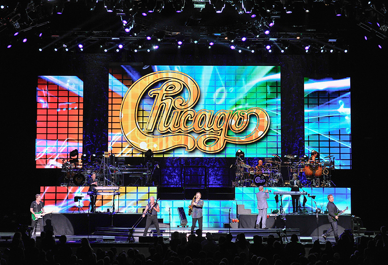 Chicago and Earth, Wind and Fire 2015 tour photo by Steve Jennings