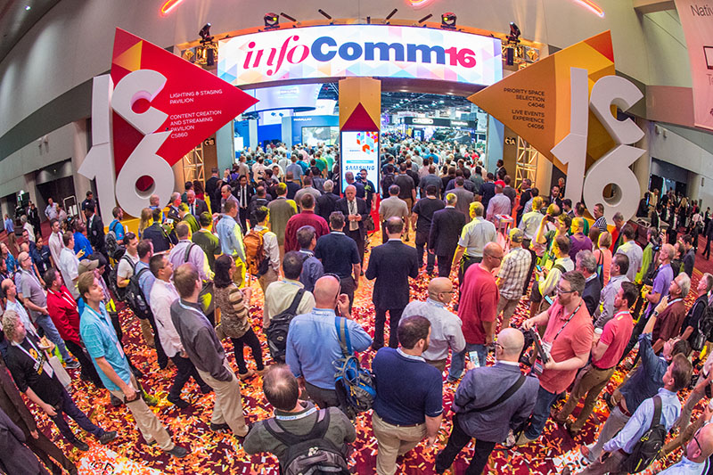 InfoComm 2016 show floor