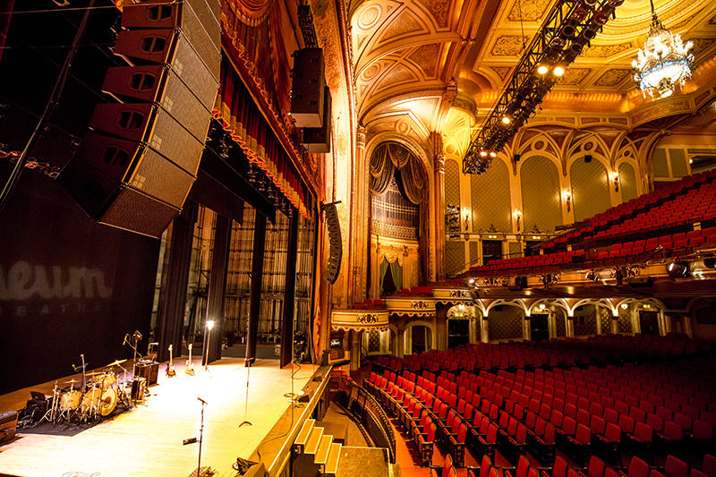 The Orpheum has been equipped with a new d&b audiotechnik system.