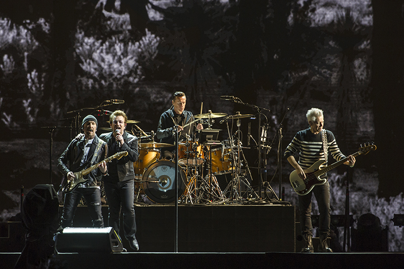 U2 2017 'Joshua Tree' tour photo by Steven Jennings