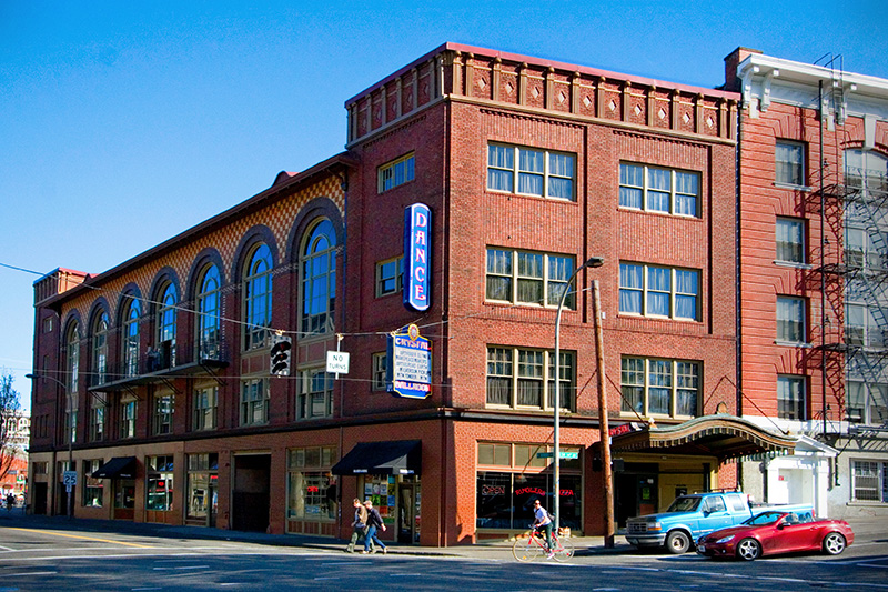 The venue, now run by local brewpub company McMenamins, was originally built as a ballroom in 1914.