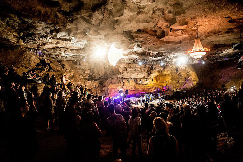 Bluegrass Underground's Volcano Room. Photo by Michael Weintrob.