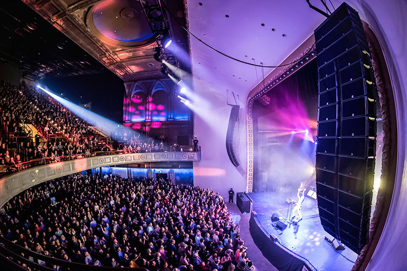 For the Palace Theatre in St. Paul, MN, Allied Productions and Sales worked with Randy Hawkins, the venue's head audio engineer, on a new system that includes L-Acoustics K2 components.