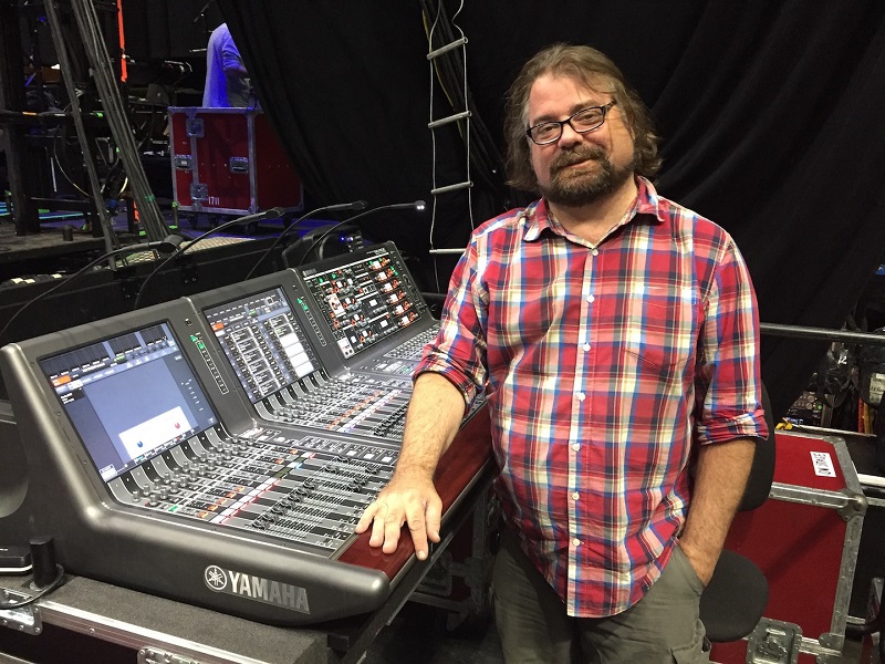 Tears for Fears' monitor engineer, George Squiers