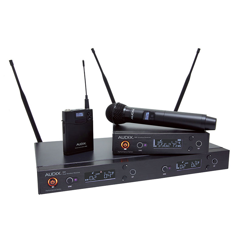 Audix Performance 40 Series Wireless Family