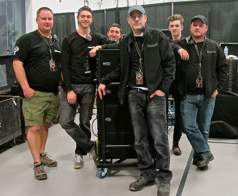 The SIP crew, from left - Dan Devisser, Sammy Skalbeck, Matt Dominguez, Shannon Stewart, Christian Chambers and Austin Lanning