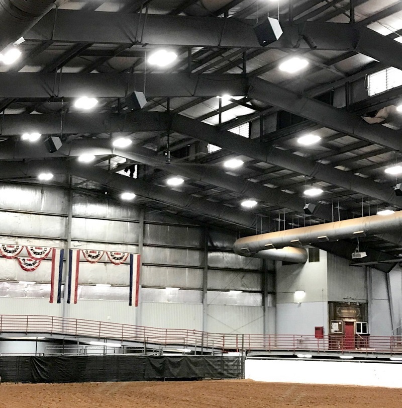 Texas-based Bock Technologies upgrades the Main Arena of the Somervell County Expo Center with a new EAW distributed sound system.