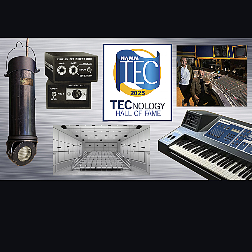 NAMM TECnology Hall of Fame Announces 2025 Inductees