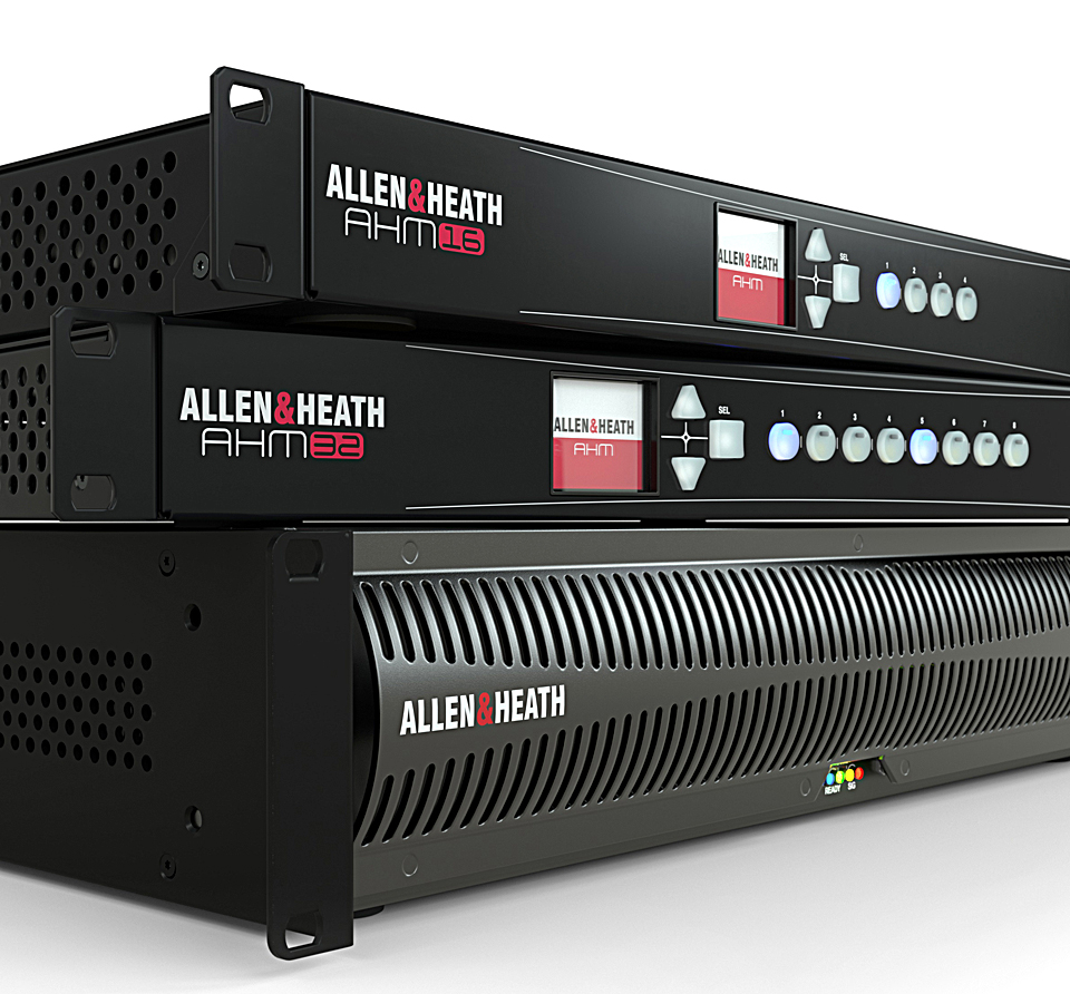 Allen & Heath AHM Series Audio Matrix Processors