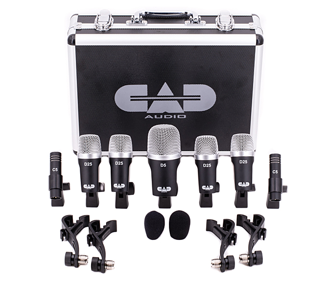 CAD Audio Debuts DK7 Drum Mic Package