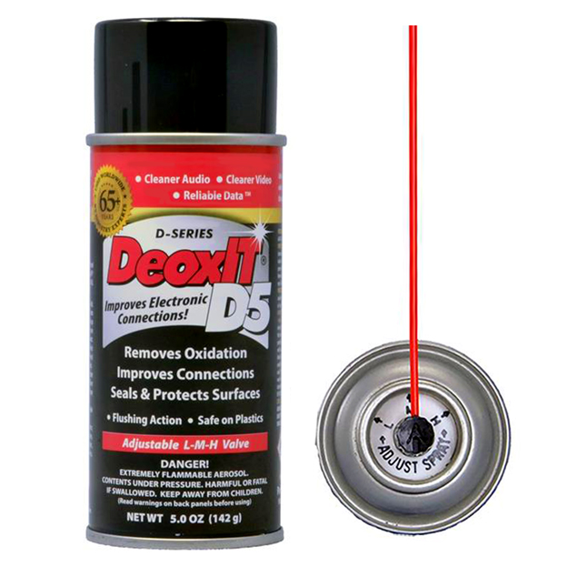 CAIG “Red Straw” DeoxIT D5 Sprays Return