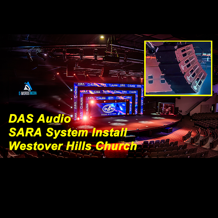 Video of the Week: DAS Audio Line Array System for Westover Hills Church