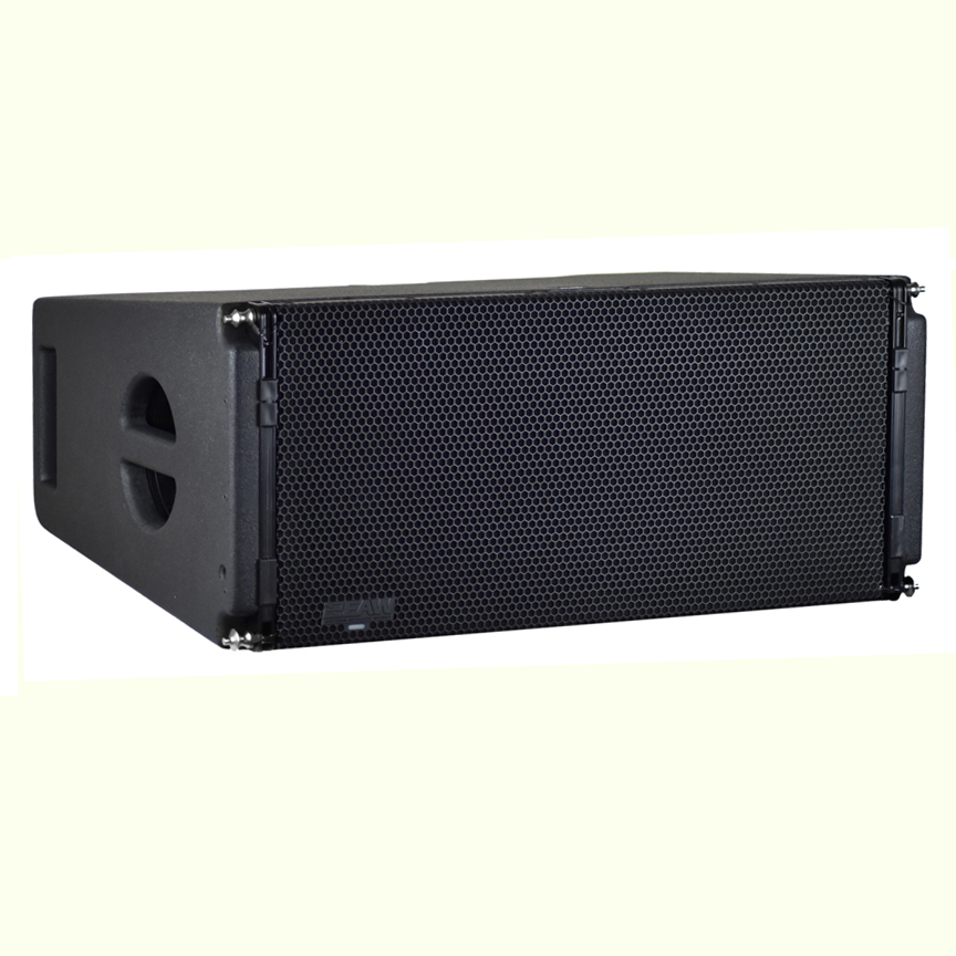 The KF210 2-way 2x10″ Line Array is also offered in an active, powered version