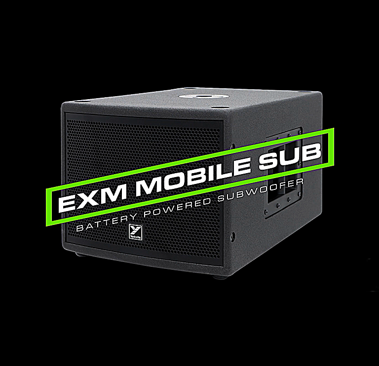 Video of the Week: Yorkville Sound’s EXM Mobile Sub — Battery Powered Subwoofer