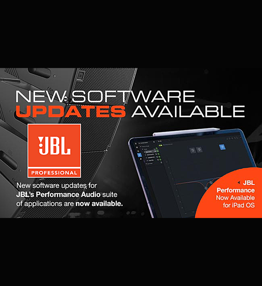 JBL Performance SRX900 Software Now Available For iPad